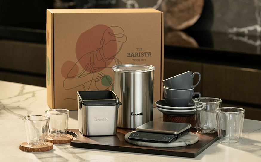 Free gift: Breville the Barista Tool Kit, 6 pieces